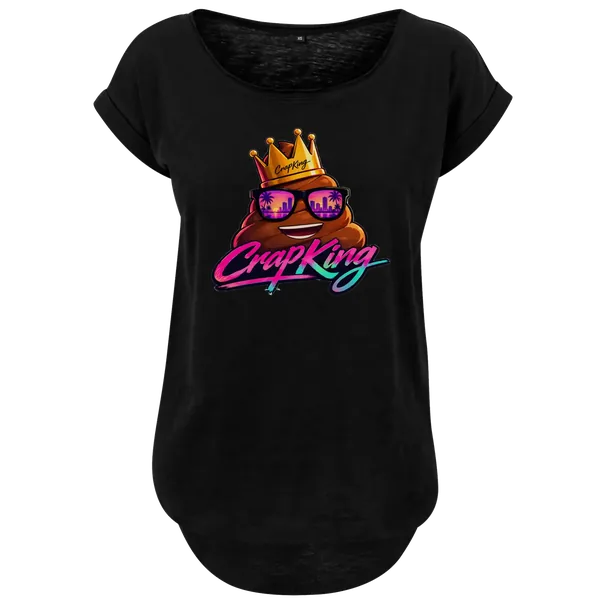Ladies Long Slub Tee – Vice City Collection