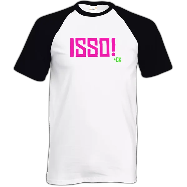 T-Shirt Baseball – CK ISSO Edt.