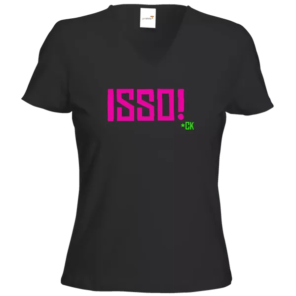 T-Shirt Damen V-Neck Classic – CK ISSO Edt.