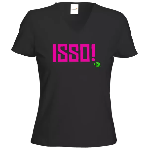 T-Shirt Damen V-Neck – CK ISSO Edt.
