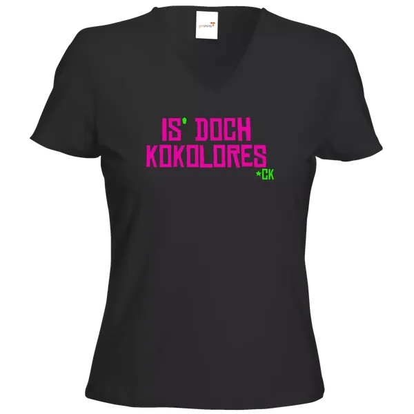 T-Shirt Damen V-Neck Classic – Kokolores Edt.