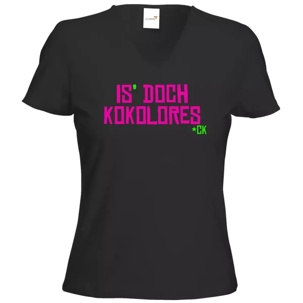 T-Shirt Damen V-Neck – Kokolores Edt.